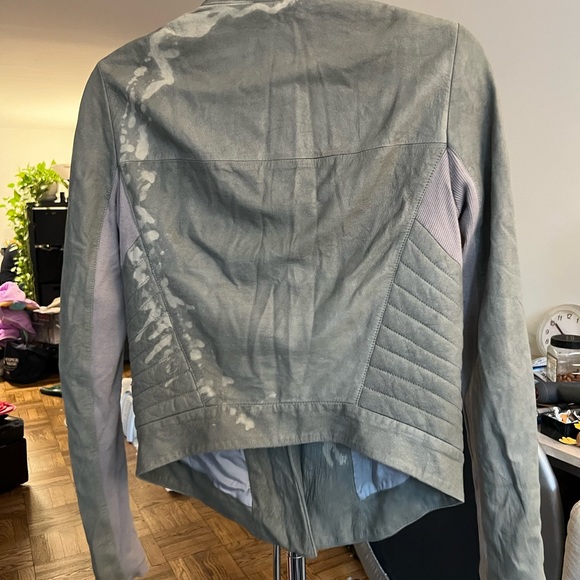 Helmut Lang paper leather jacket - Picture 6 of 8